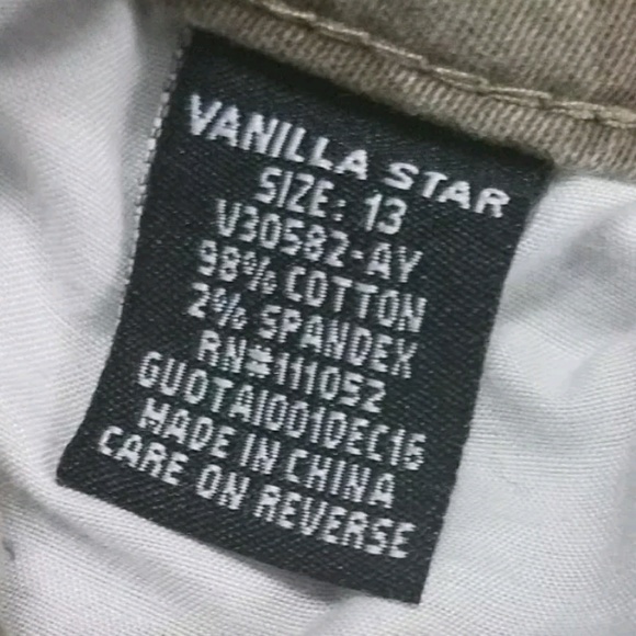 Vanilla Star High Rise Shortie Mini Camo Shorts - Picture 6 of 6